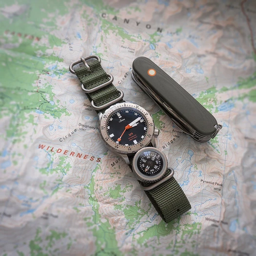 Prometheus Design Werx Ti-HDR Strap - OD Green
