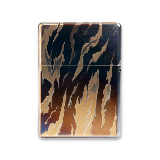 Prometheus Design Werx Ti-Lighter - Tiger Stripe, Lamnia Exclusive