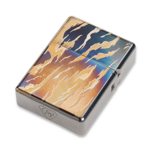 Prometheus Design Werx Ti-Lighter - Tiger Stripe, Lamnia Exclusive