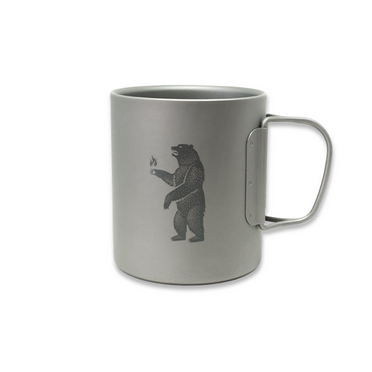 Prometheus Design Werx Ti-Line Double Wall Mug 375ML - IGNEM FERAM