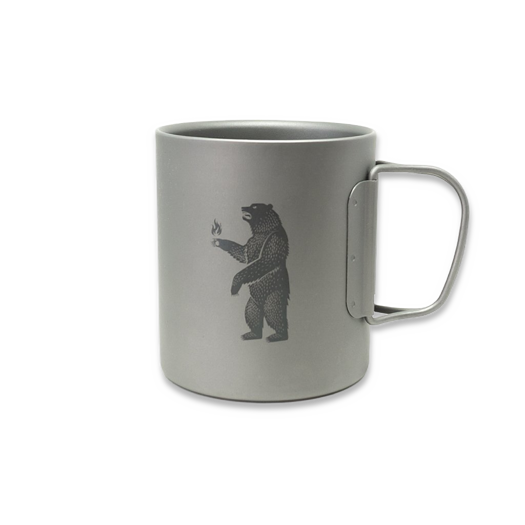 Prometheus Design Werx Ti-Line Double Wall Mug 375ML - IGNEM FERAM