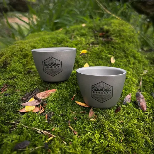 Prometheus Design Werx Ti-Line Sake-Whiskey Cup