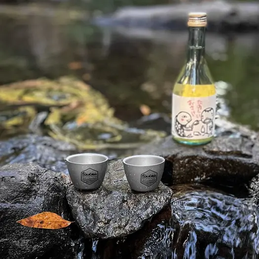 Prometheus Design Werx Ti-Line Sake-Whiskey Cup