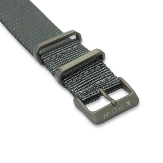 Prometheus Design Werx Ti-Ring Strap 22mm - Gray