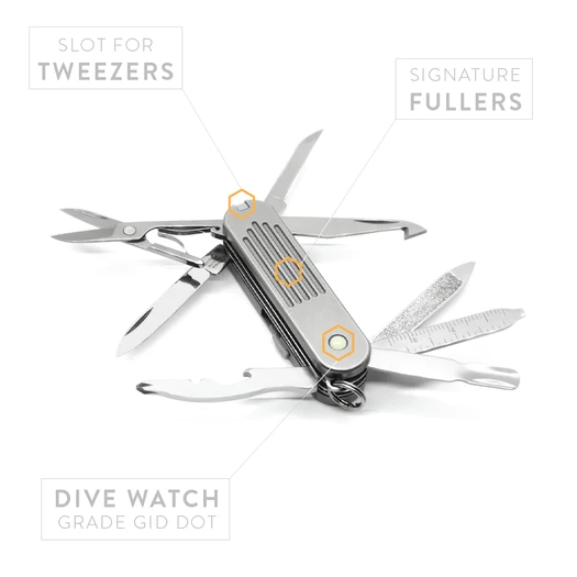 Prometheus Design Werx Ti-SAK Scales Mini 58mm - Fullered