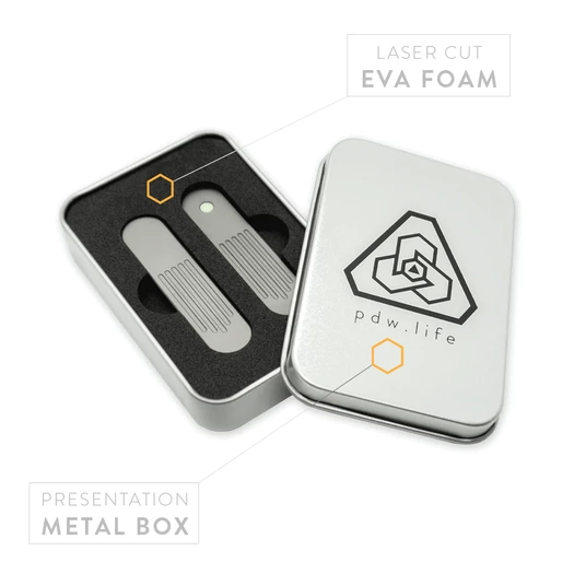 Prometheus Design Werx Ti-SAK Scales Mini 58mm - Fullered