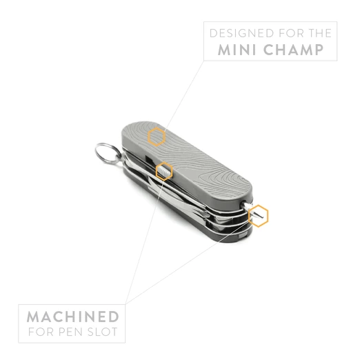 Prometheus Design Werx Ti-SAK Scales Mini 58mm - Topo