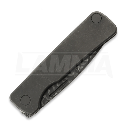 Puppy K&T Puppy 8th Top V2 - Chad Nichols Damascus foldekniv