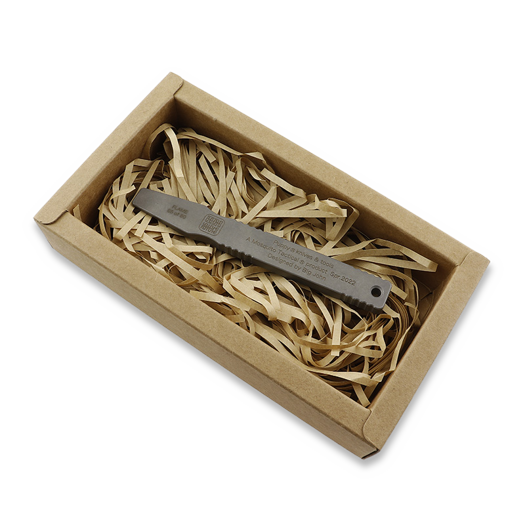 Puppy K&T Puppy Pry-Bar, Tiger Flame Inlay