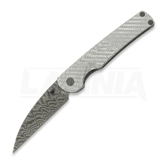 Nóż składany Puppy K&T Snakelet V5 Top - Chad Nichols Damascus
