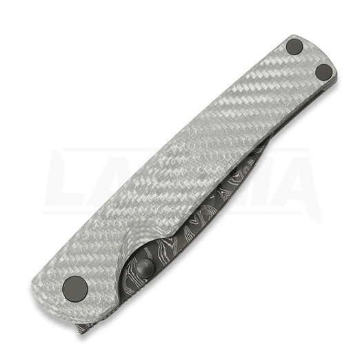 Coltello pieghevole Puppy K&T Snakelet V5 Top - Chad Nichols Damascus