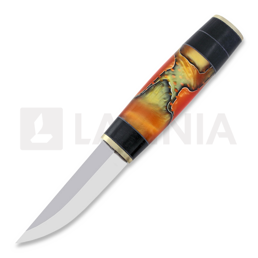 Puukkopaja Jaska Nukari Akryylipuukko 칼, black/yellow