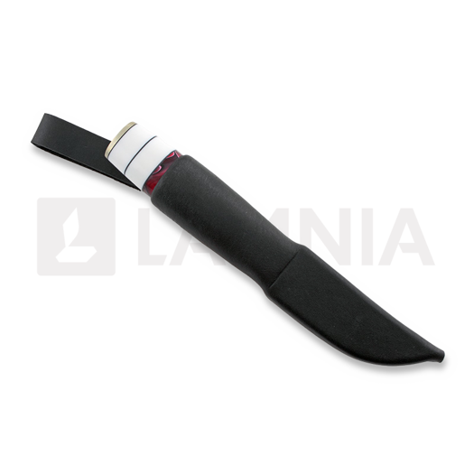 Nuga Puukkopaja Jaska Nukari Akryylipuukko, white/red