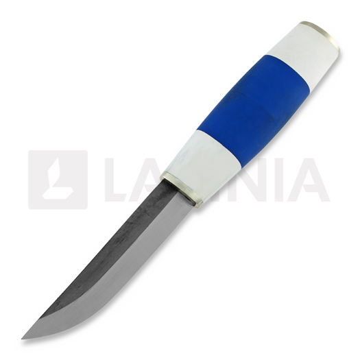 Puukkopaja Jaska Nukari Ice Hockey Puck knife peilis, carbon steel 95mm