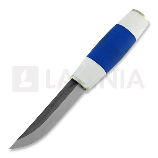 Puukkopaja Jaska Nukari Ice Hockey Puck knife mes, carbon steel 95mm