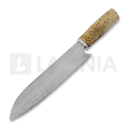 Chef´s knife Puukkopuu Chef knife 5, nickelsilver ferrule