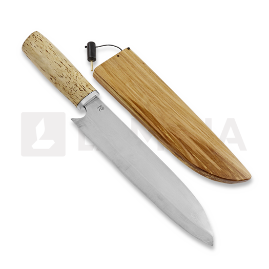 Chef´s knife Puukkopuu Chef Knife 5. nickelsilver ferrule