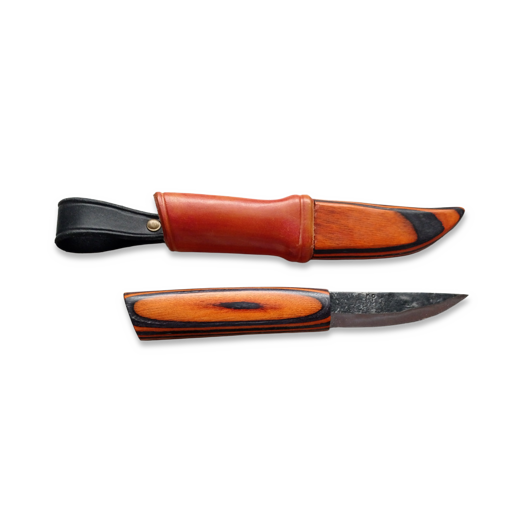 Puukkopuu Orange puukko