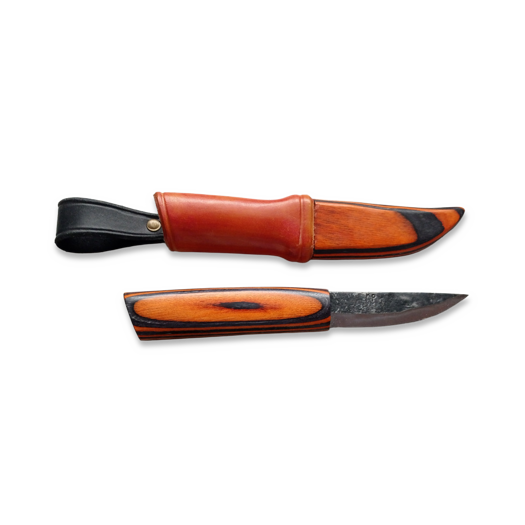 Puukkopuu Orange puukko