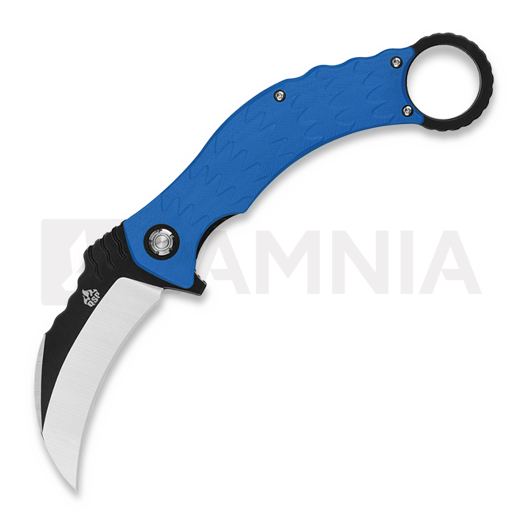 QSP Knife Eagle Karambit foldekniv, blå