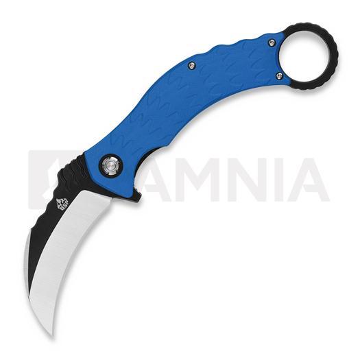 Skladací nôž QSP Knife Eagle Karambit, modrá