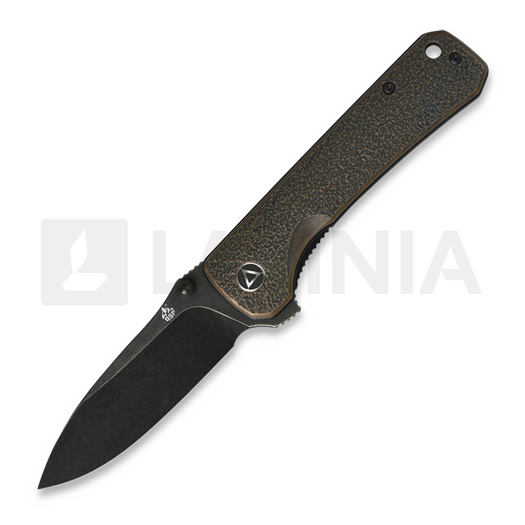QSP Knife Hawk Black Copper 접이식 나이프