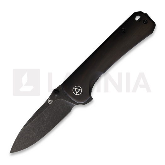 Nóż składany QSP Knife Hawk, ebony, czarny