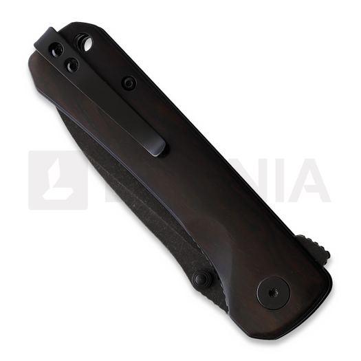 QSP Knife Hawk sulankstomas peilis, ebony, juoda