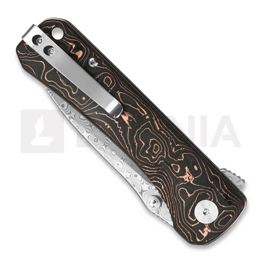 QSP Knife Hawk Linerlock Copper Foil CF kääntöveitsi