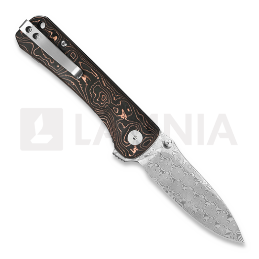 Zavírací nůž QSP Knife Hawk Linerlock Copper Foil CF