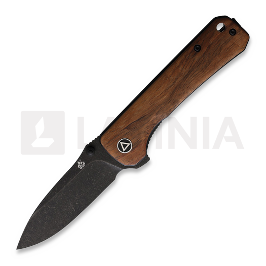 QSP Knife Hawk Linerlock Mkuruti 折叠刀, 黑色
