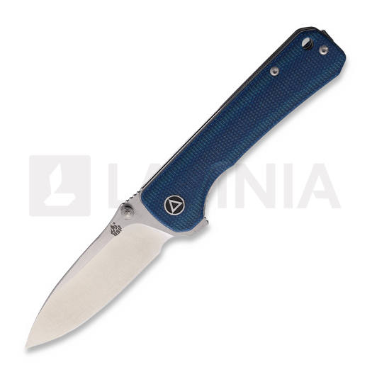 QSP Knife Hawk Micarta kääntöveitsi, sininen