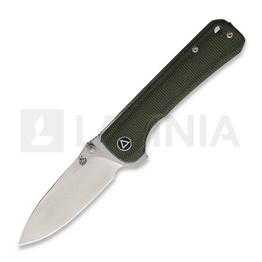 มีดพับ QSP Knife Hawk Micarta, เขียว