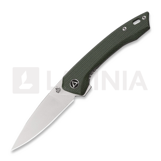 QSP Knife Leopard folding knife, green