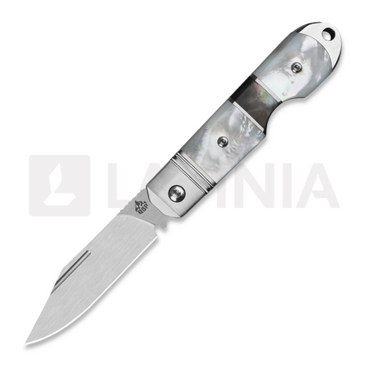 Coltello pieghevole QSP Knife Moray. Mother of Pearl