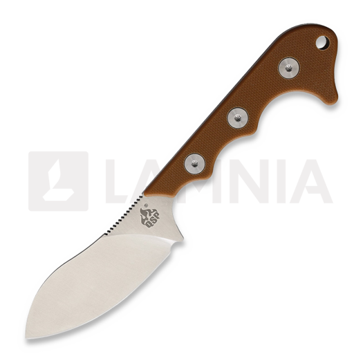 Шейный нож QSP Knife Neckmuk, коричневый