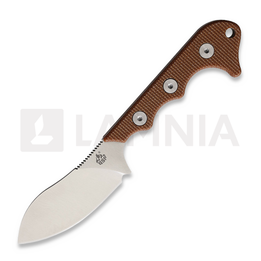 Couteau de cou QSP Knife Neckmuk, brun