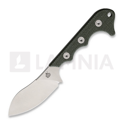 Cuțit de gât QSP Knife Neckmuk, verde