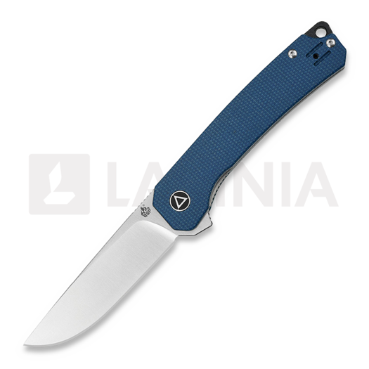 QSP Knife Osprey Linerlock Blue Micarta összecsukható kés