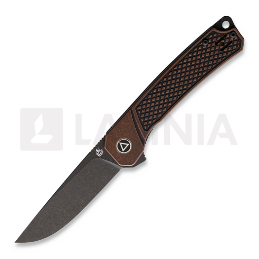 QSP Knife Osprey Linerlock Copper kääntöveitsi, musta