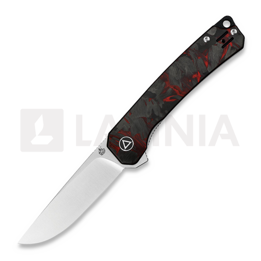 QSP Knife Osprey Linerlock G10/CF kääntöveitsi