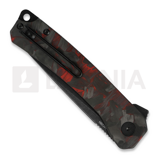 QSP Knife Osprey Linerlock G10/CF folding knife