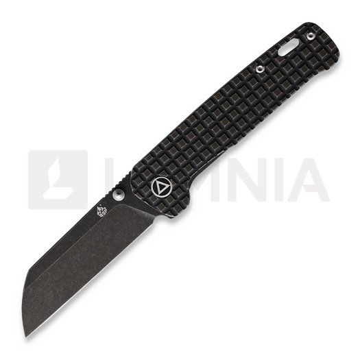 Saliekams nazis QSP Knife Penguin Framelock Blk Frag Ti