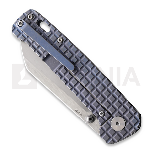 QSP Knife Penguin Framelock Ti Blue sulankstomas peilis