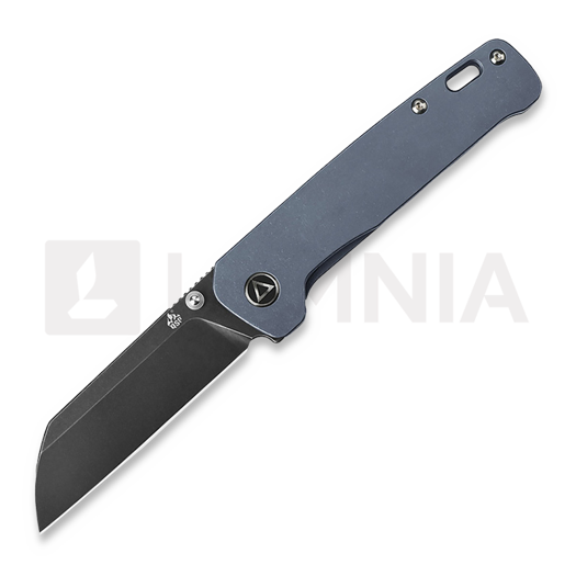 มีดพับ QSP Knife Penguin Linerlock Ti Blue, น้ำเงิน