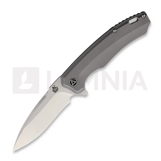 QSP Knife Woodpecker 折叠刀, 灰色