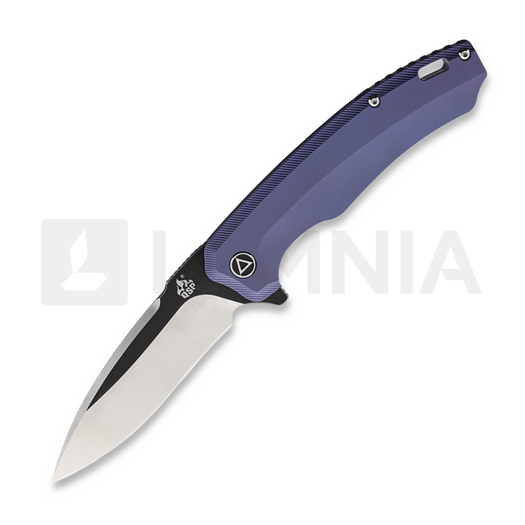 Nóż składany QSP Knife Woodpecker, purpurowa