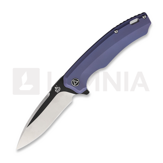 Nóż składany QSP Knife Woodpecker, purpurowa