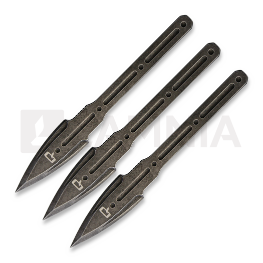 Nóż do rzucania Quartermaster Kogi Thrower 3pc Set Texas Tea