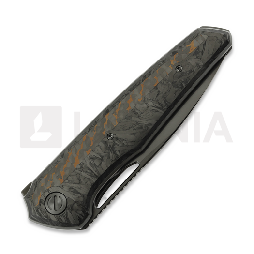 R&H Knives Tasca 2 Gen2 Droppoint - Fatcarbon, DLC